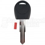 Chevrolet starrer Fahrzeugschlüssel Gehäuse Schlüsselrohling (DWO4)